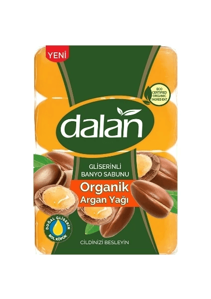 Dalan Gliserinli Banyo&Duş Katı Sabun 4'lü 600 Gr