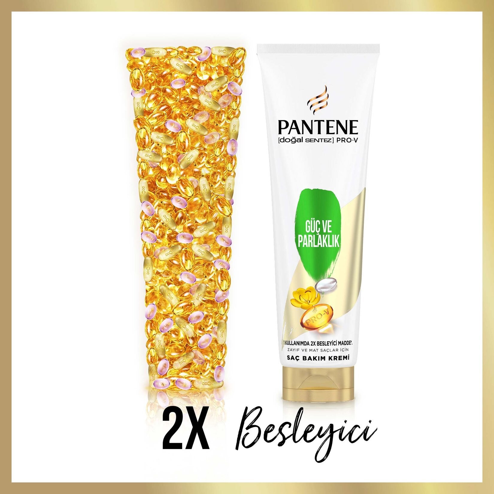 Pantene Doğal Sentez Pro-V Zayıf Ve Mat Saçlar İçin Saç Bakım Kremi 275 Ml