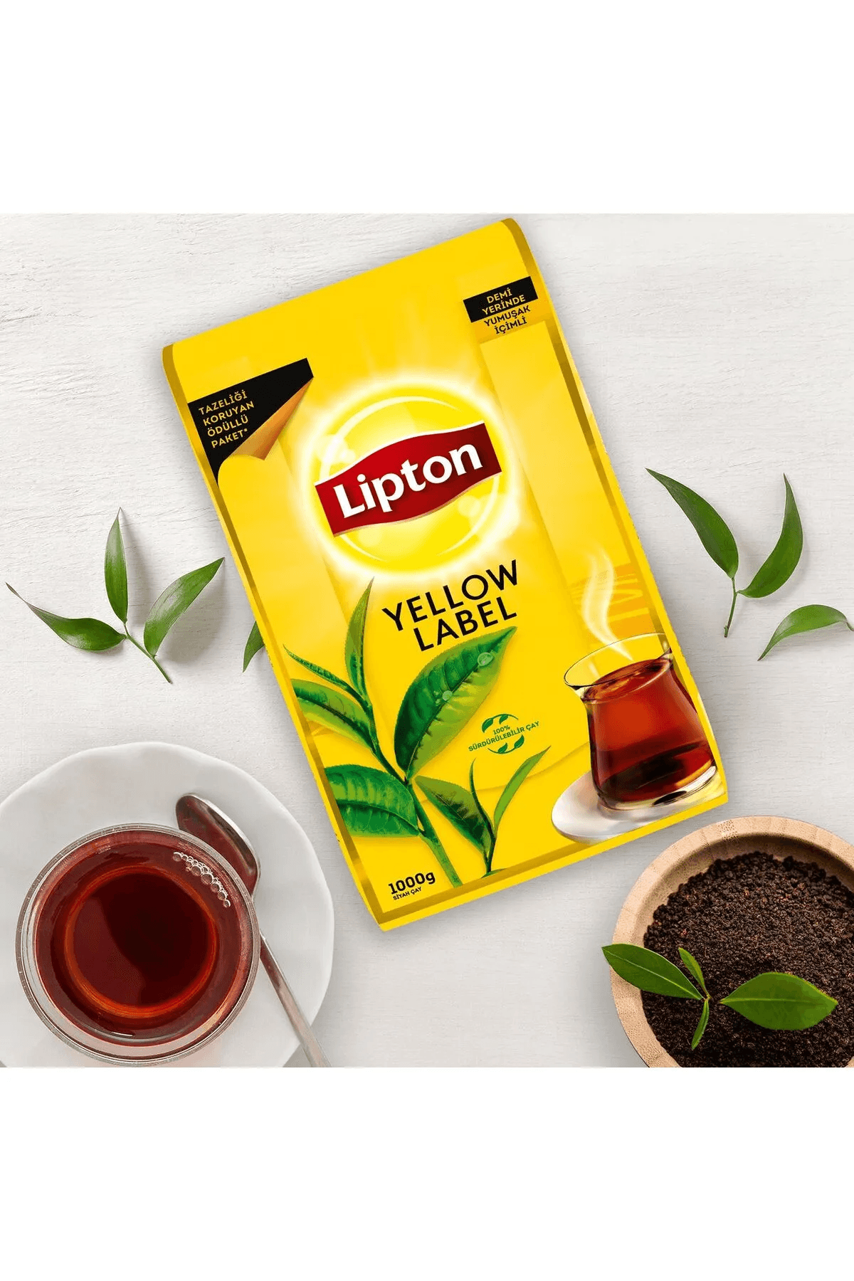 Lipton Yellow Label Siyah Çay 1000 Gr