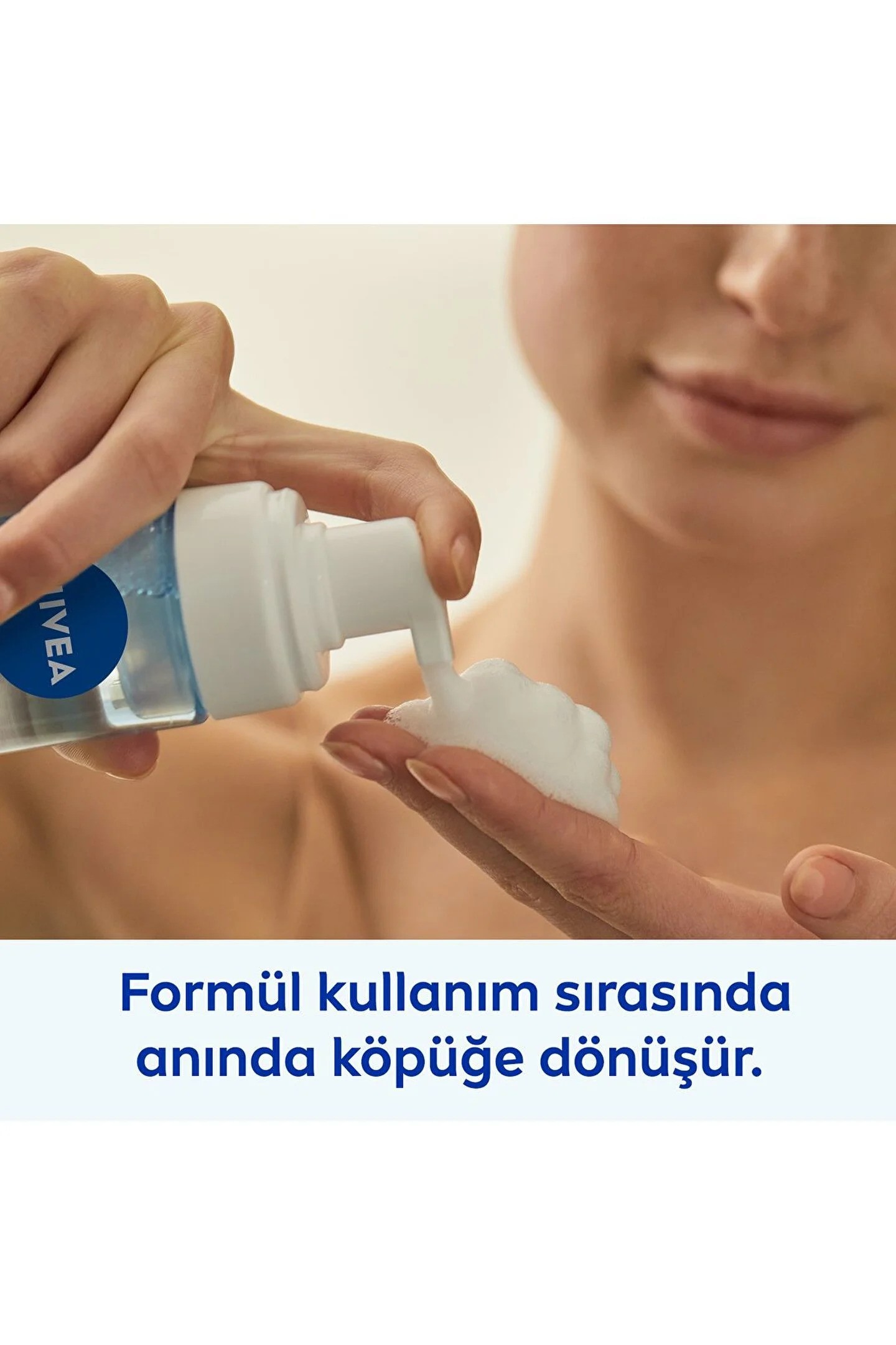 Nivea Canlandırıcı Normal&Kuru&Hassas Ciltler İçin Lotus Çiçeği Özü Yüz Temizleme Köpüğü 150 Ml