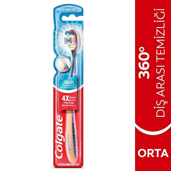 Colgate Vısıble White 360 Orta Diş Fırçası