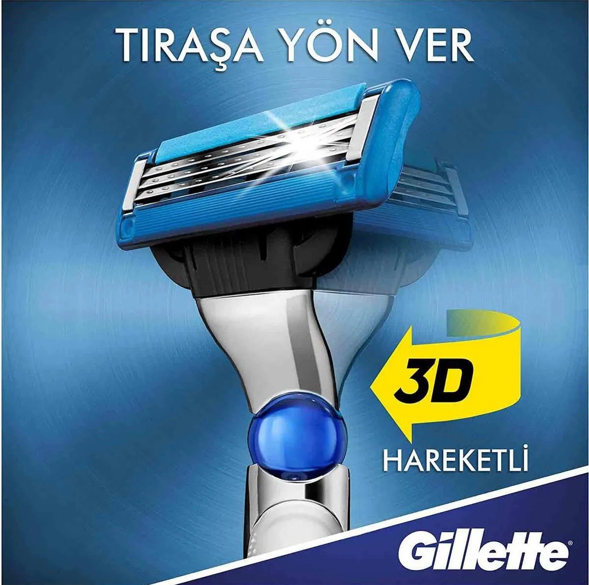 Gillette Mach3 Turbo Tıraş Makinesi + 5 Yedek Bıçağı