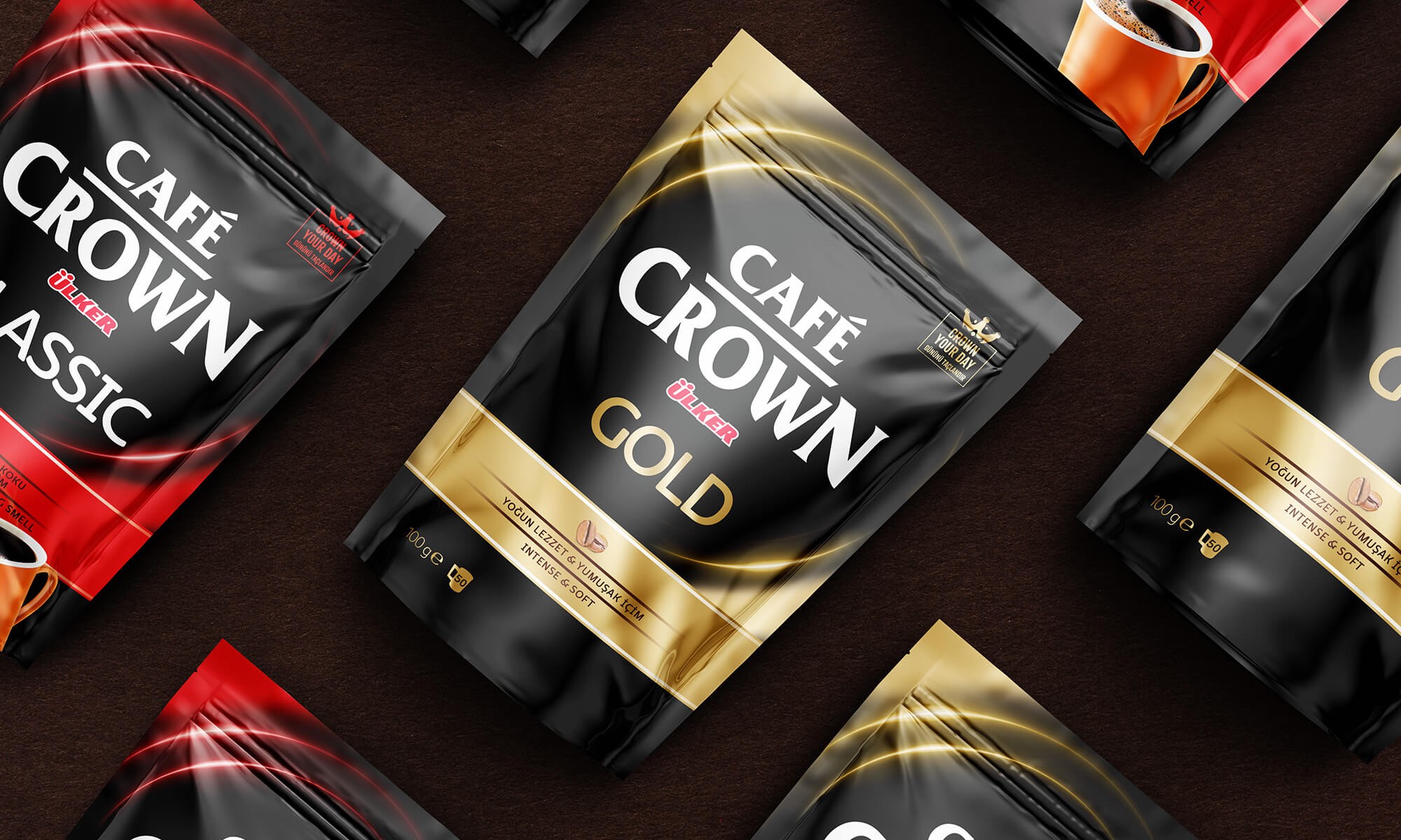 Ülker Cafe Crown Gold Kahve 100 Gr * 2