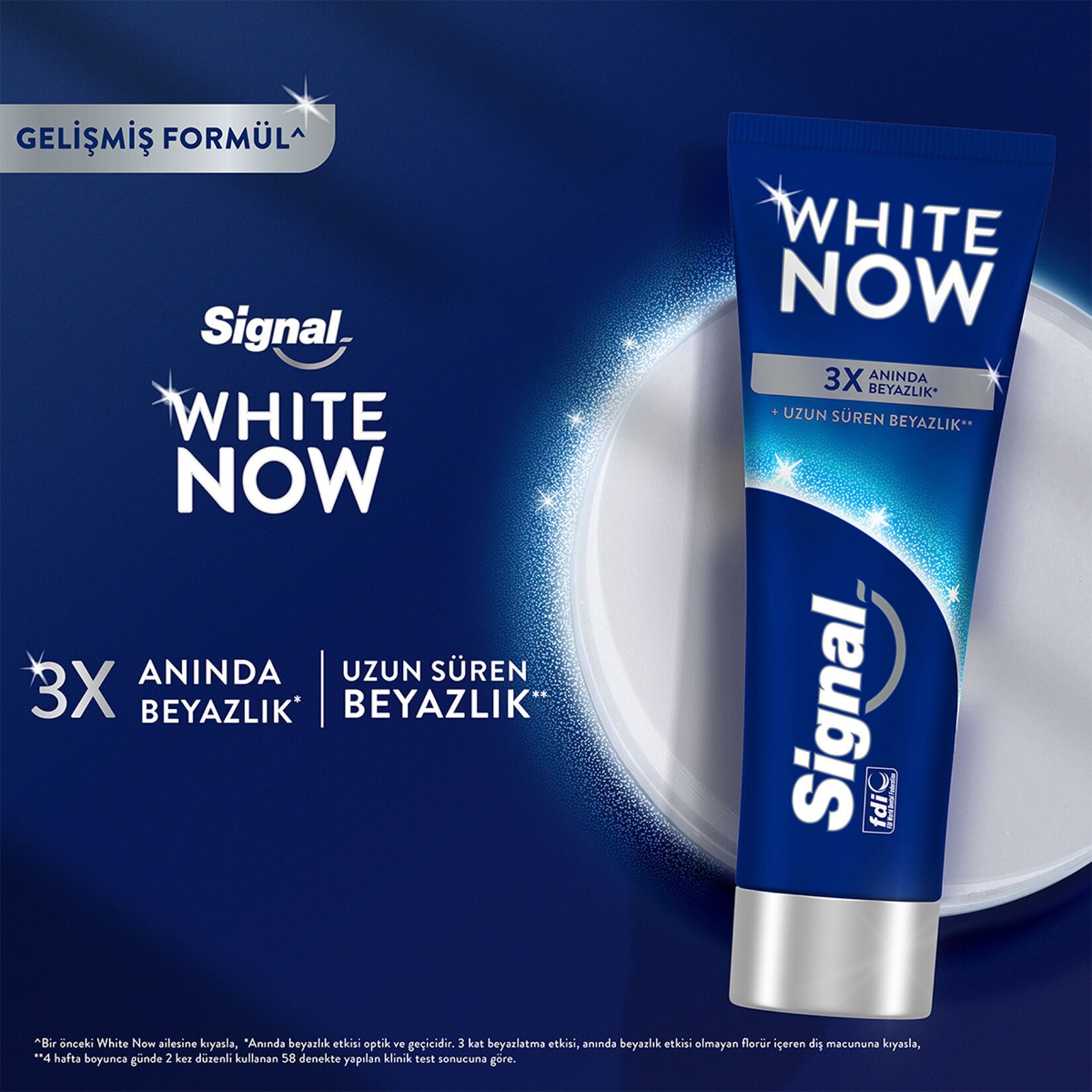 Signal White Now Uzun Süren Beyazlık Diş Macunu 75 Ml