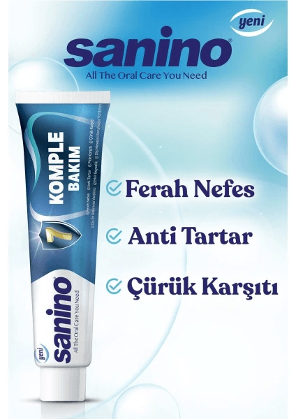 Sanino Komple Bakım Diş Macunu 75 Ml