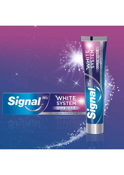 Signal White System Güçlü Beyazlık Diş Macunu 75 Ml