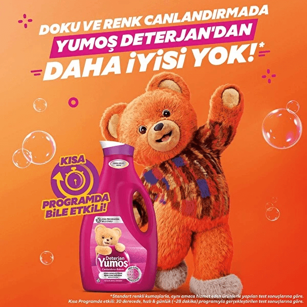 Yumoş Sıvı Deterjan 42 Yıkama 2520 Ml