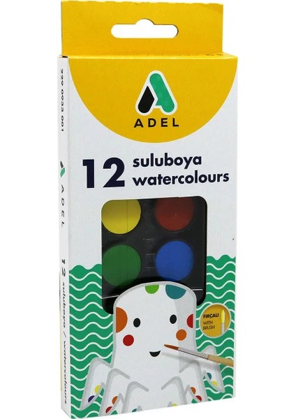 Adel Sulu Boya 12 Renk