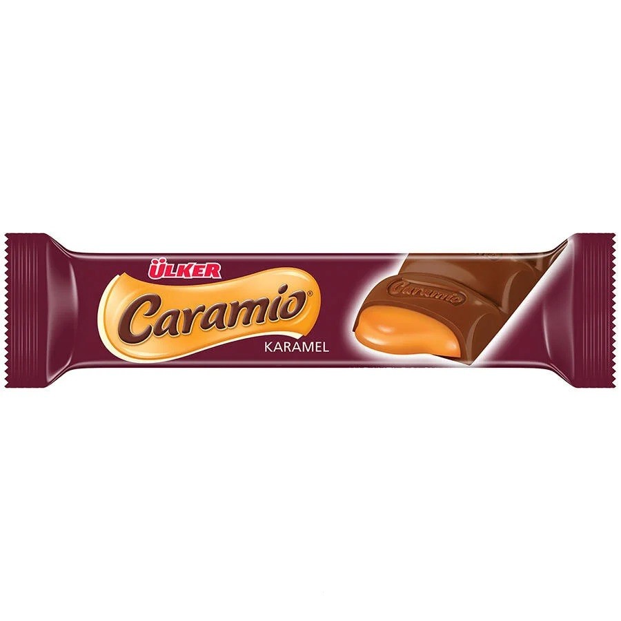 Ülker Caramio Karamel Dolgulu Sütlü Çikolata 32 Gr 24'lü