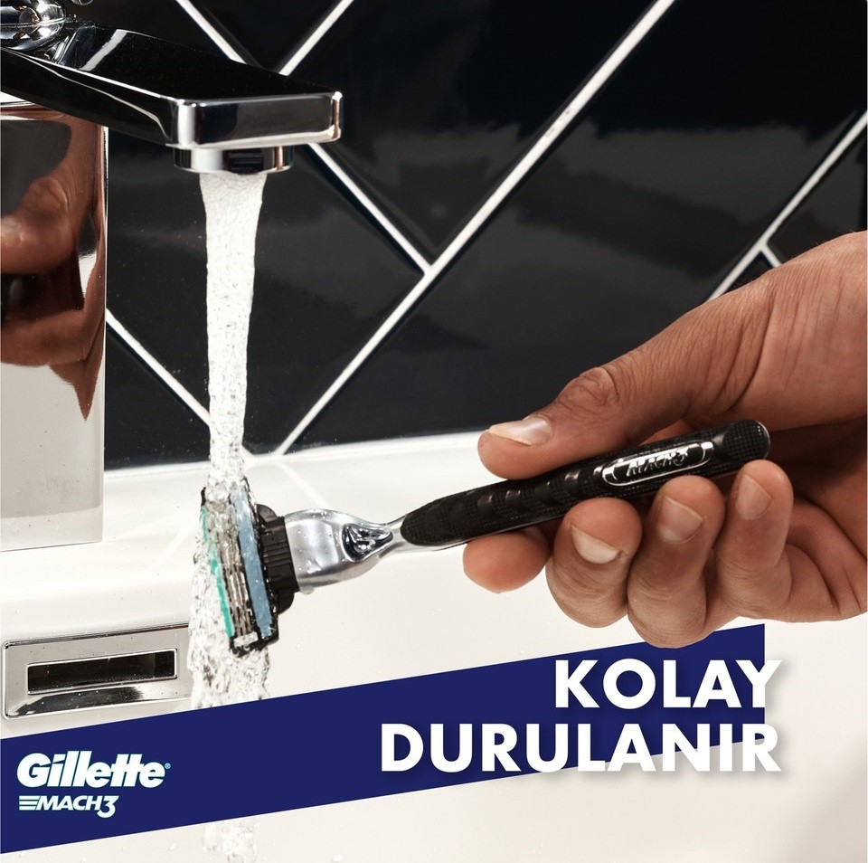 Gillette Mach3 Yedek Tıraş Bıçağı 2 Adet