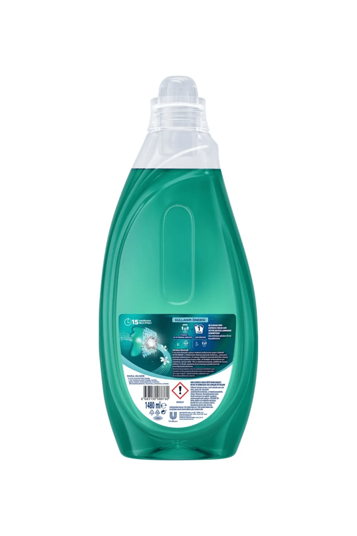 Omo Express Fresh Sıvı Deterjan 37 Yıkama 1480 Ml