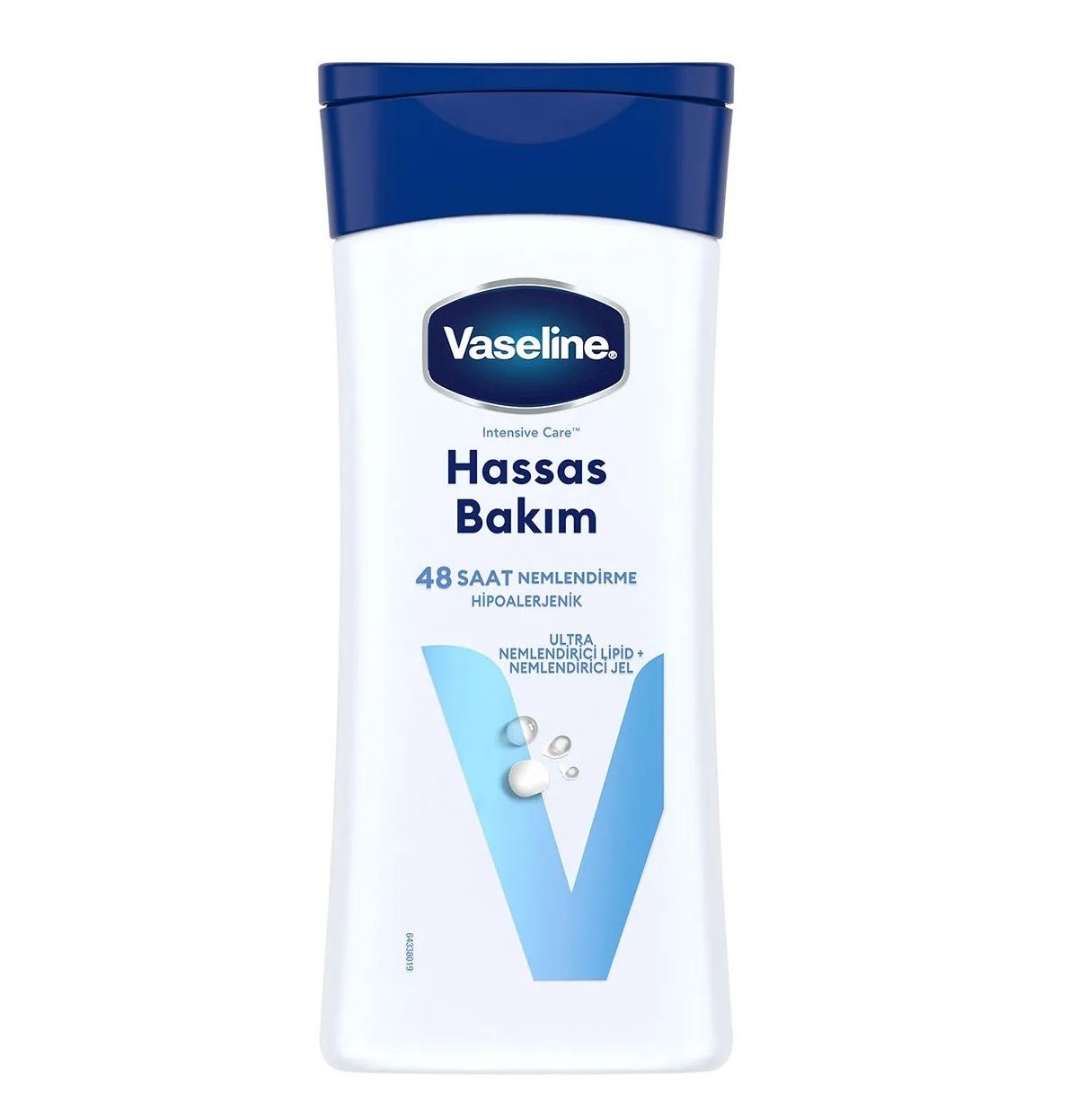 Vaseline Intensive Care Hassas Bakım 48 Saat Nemlendirme Vücut Losyonu 200 Ml