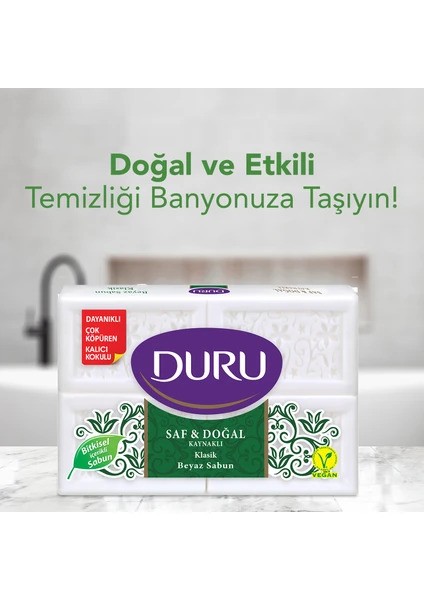 Duru Katı Sabun 4'lü 800 Gr