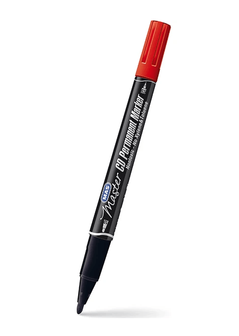 Mas Master Cd Permanent Marker Kalem 1.0 Mm-0.5 Mm Çift Uçlu 6414