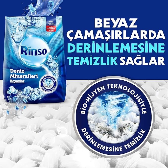 Rinso Matik Beyazlar 40 Yıkama 6 Kğ