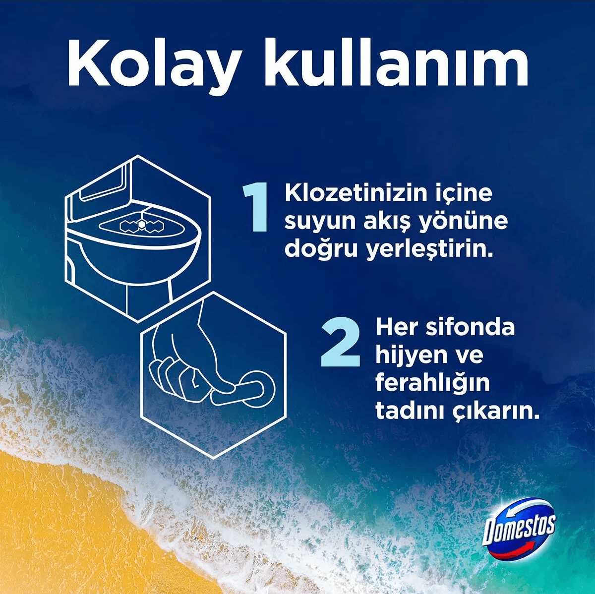 Domestos Klozet Bloğu 50 Gr