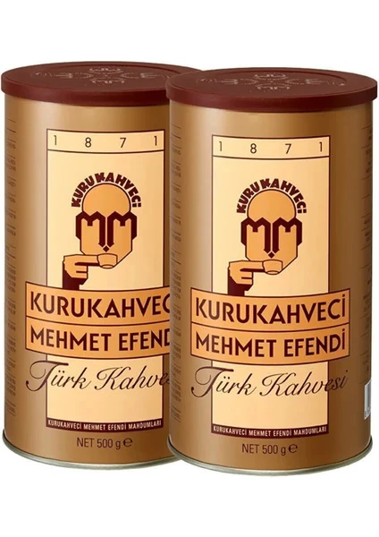 KURU KAHVECİ MEHMET EFENDİ TÜRK KAHVESİ 500 GR * 2