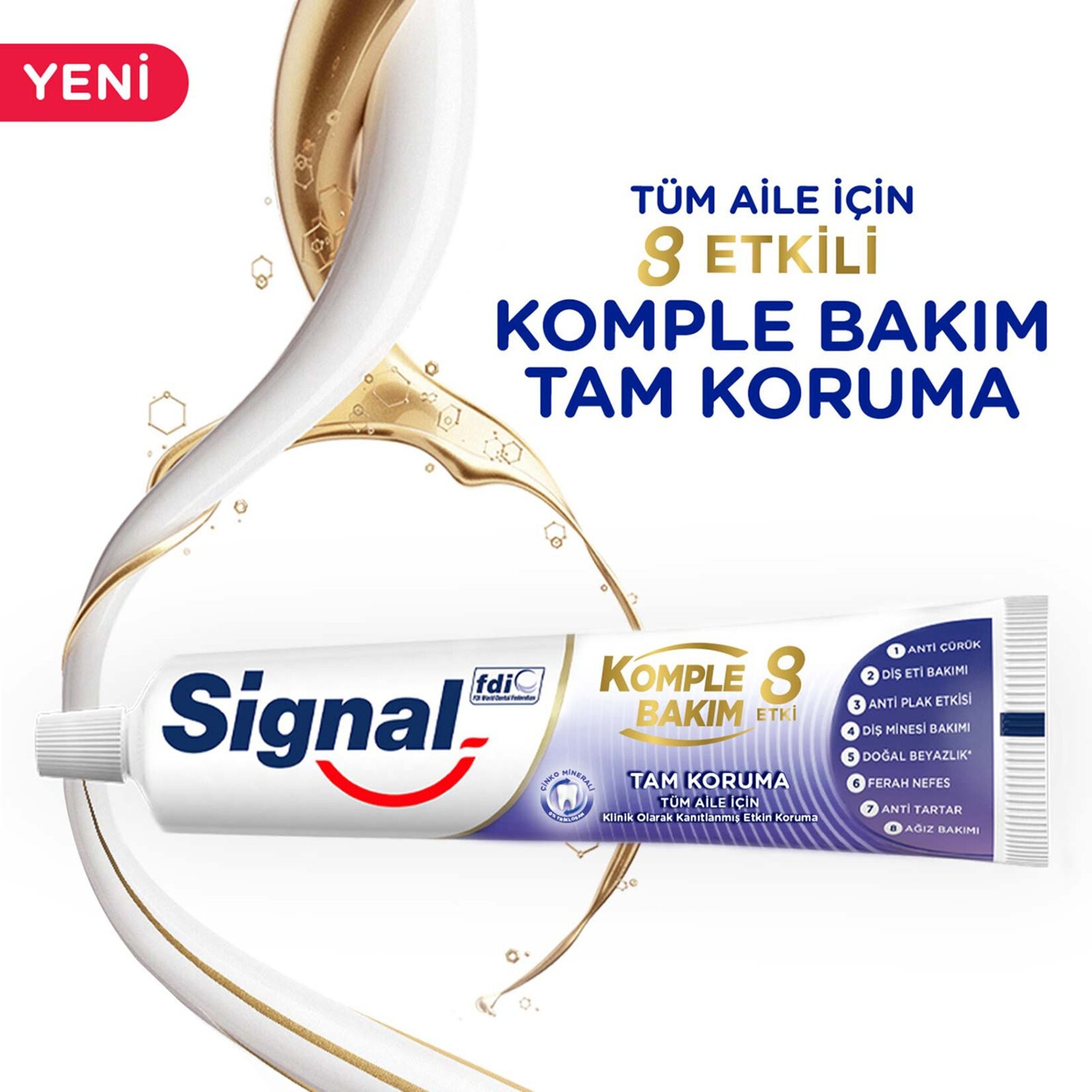 Signal Komple Bakım Tam Koruma Diş Macunu 75 Ml