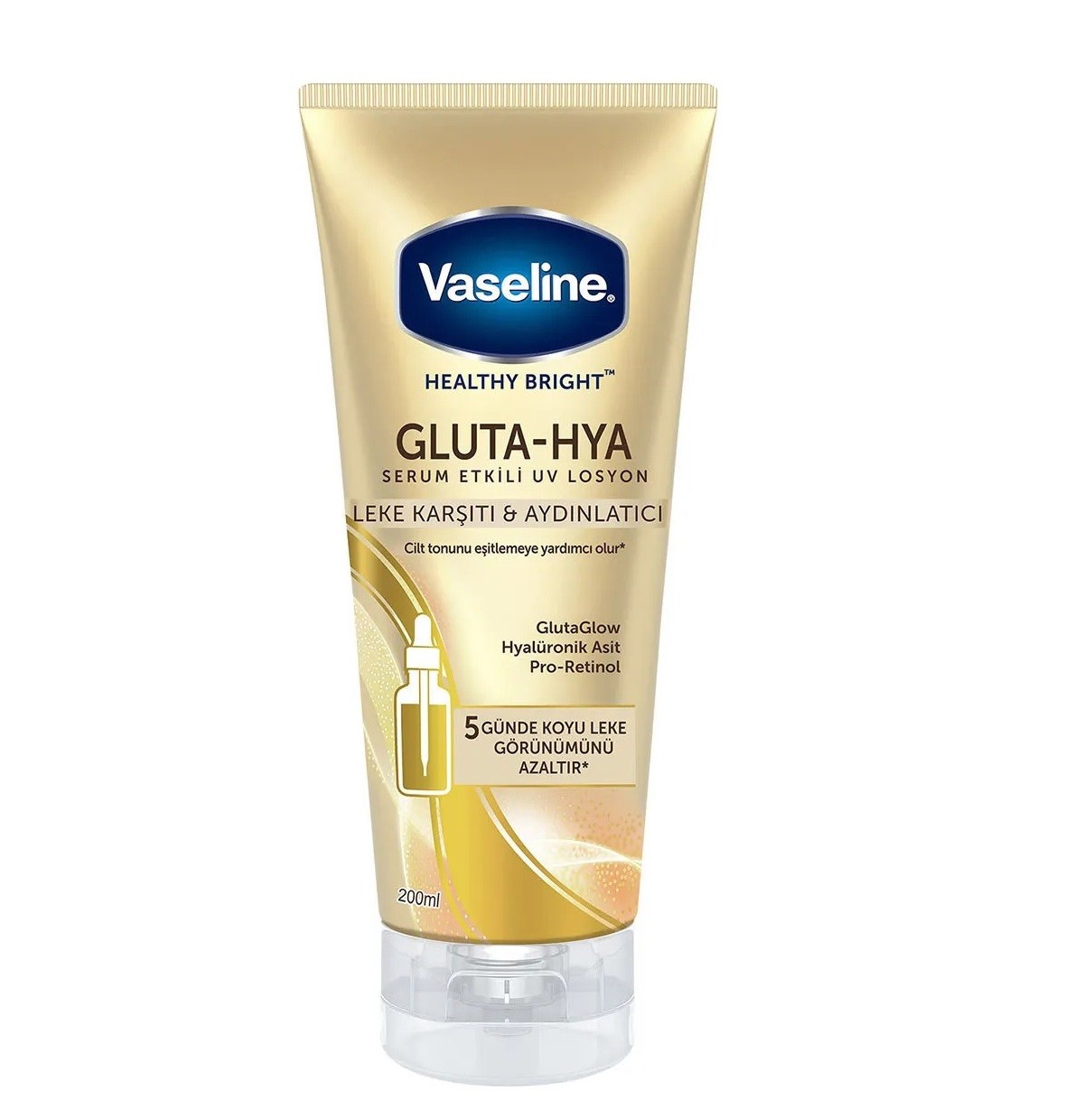 Vaseline Gluta-Hya Leke Karşıtı & Aydınlatıcı Serum Etkili Losyon 200 Ml