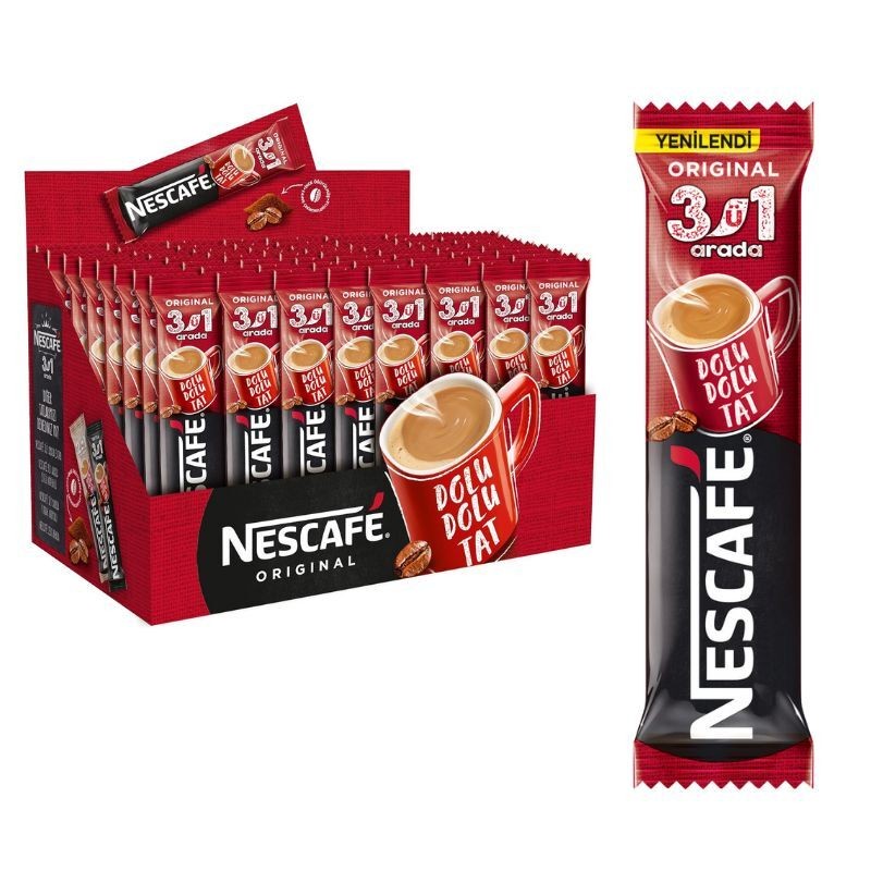 Nescafe 3'ü 1 Arada Original 17,5 Gr 96 Adet