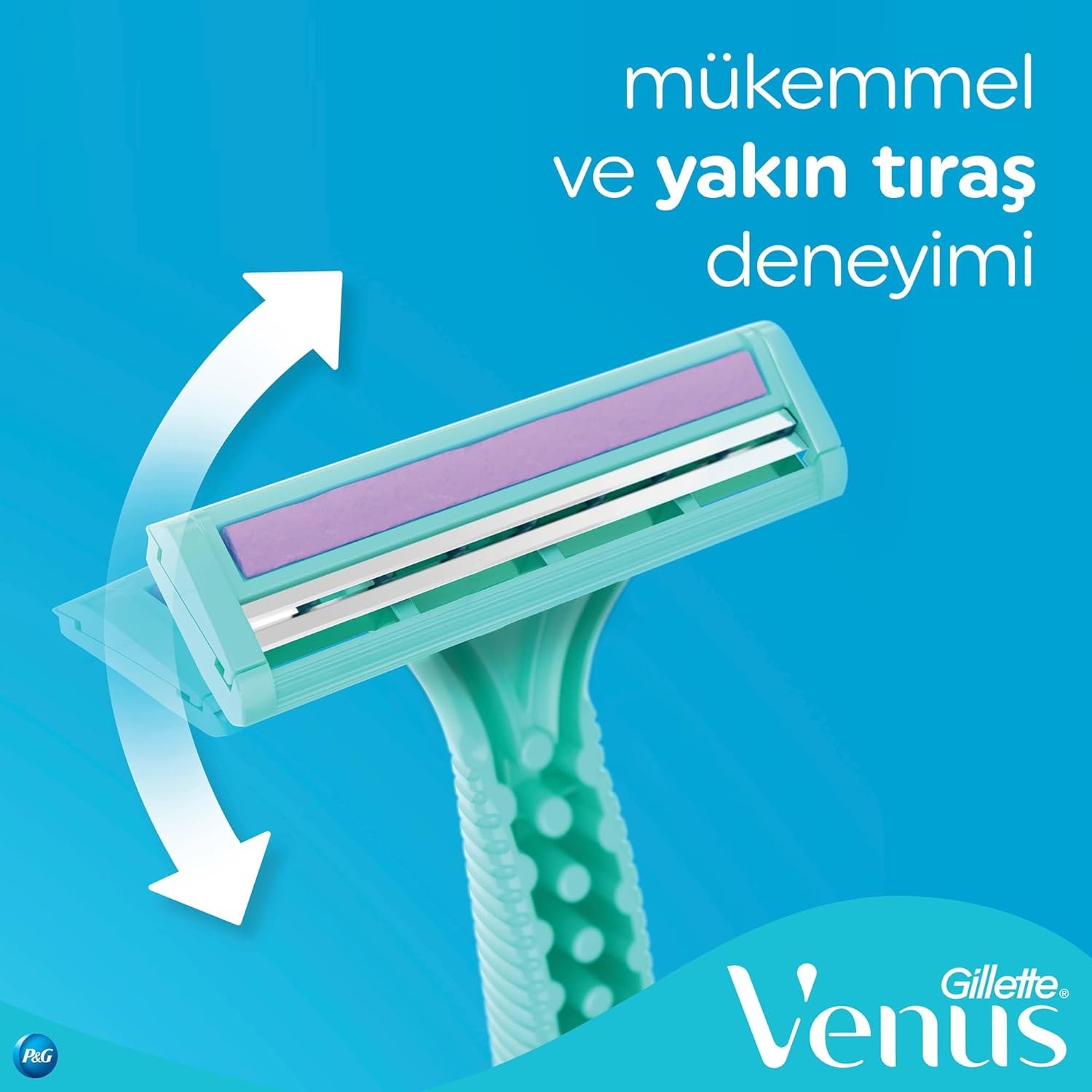 Gillete Simply Venüs 2 Kullan At Kadın Tıraş Bıçağı 4'lü