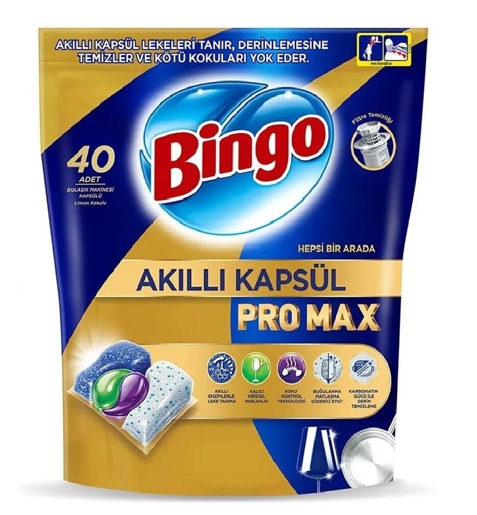 Bingo Akıllı Kapsül Pro Max Hepsi Bir Arada 40'lı