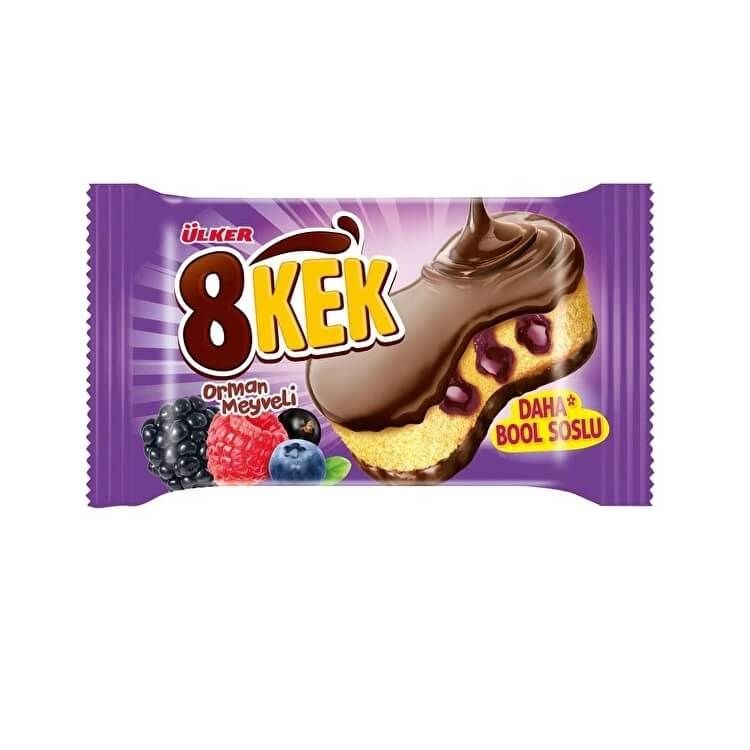 Ülker 8 Kek Orman Meyveli 55 Gr 24 Adet