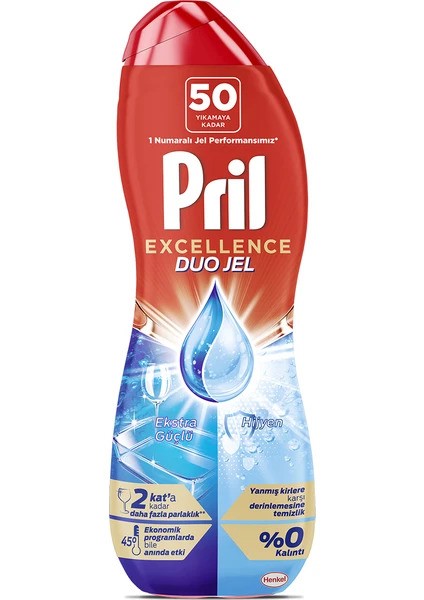 Pril Excellence Duo Jel 900 Ml