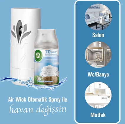 Air Wick Freshmatic Yedek Sprey Temizliğin Esintisi 250 Ml