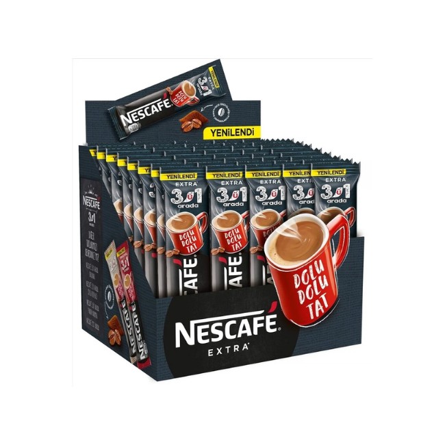 Nescafe 3'ü 1 Arada Extra 16,5 Gr 48 Adet