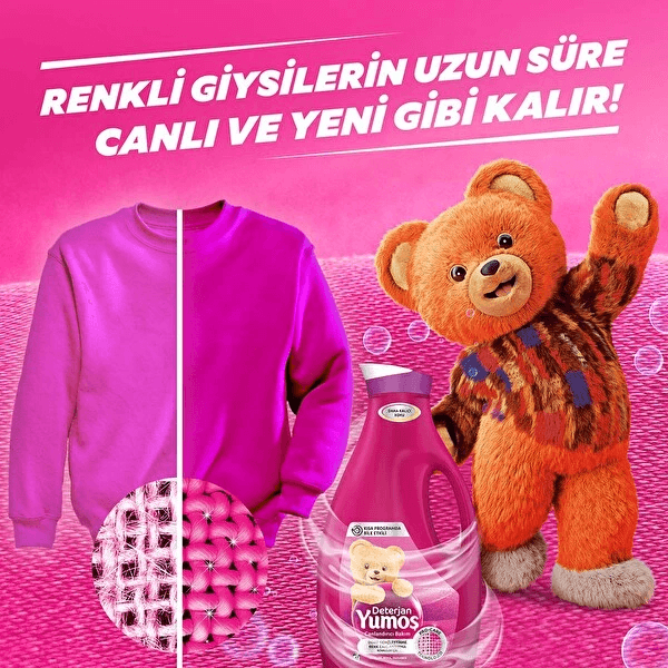 Yumoş Sıvı Deterjan 42 Yıkama 2520 Ml