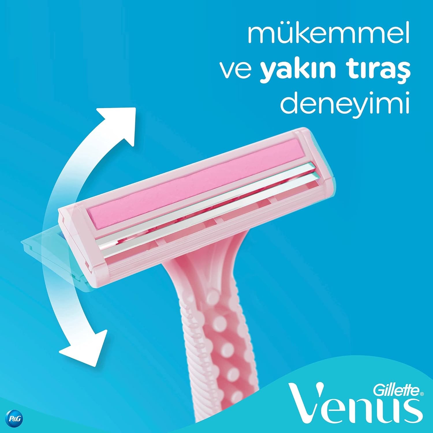 Gillete Simply Venüs Basic 2 Kullan At Kadın Tıraş Bıçağı 5'li