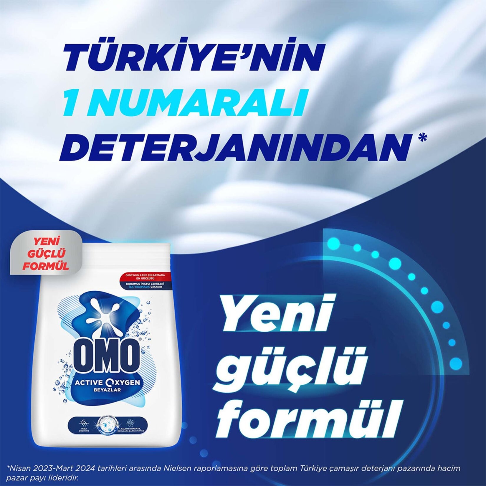 Omo Active Oxygen Beyazlar 40 Yıkama 6 Kğ