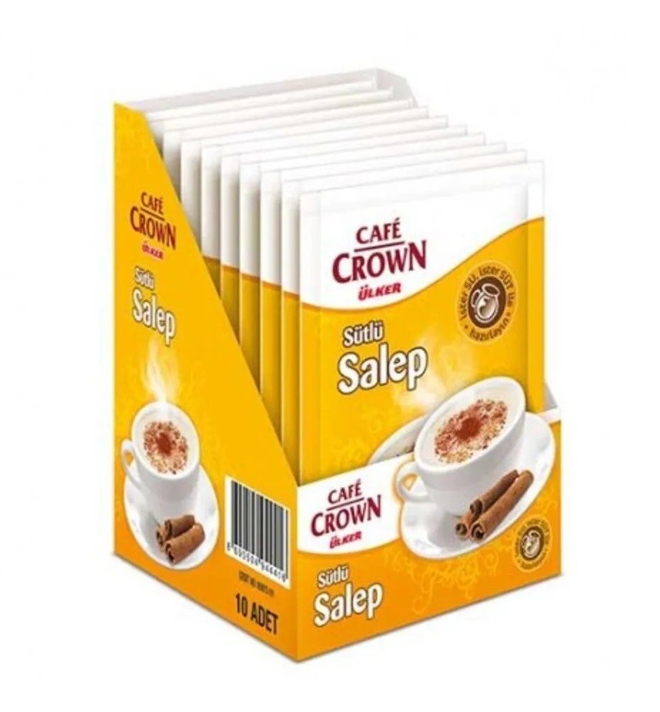 Ülker Cafe Crown Sütlü Salep 15 Gr 10 Adet