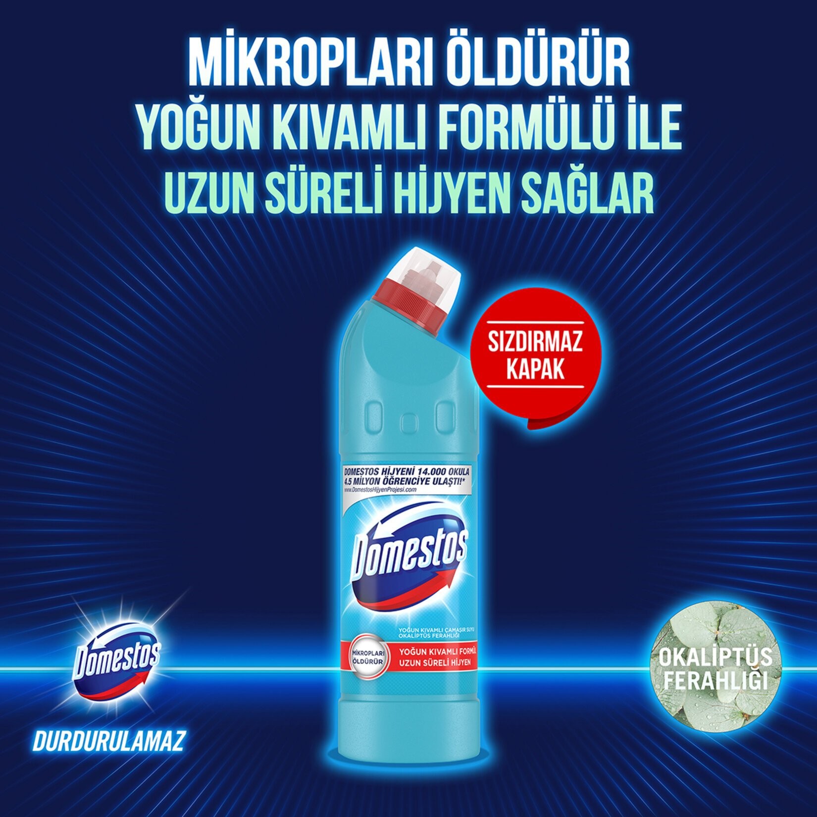 Domestos Yoğun Kıvamlı Çamaşır Suyu 750 Ml