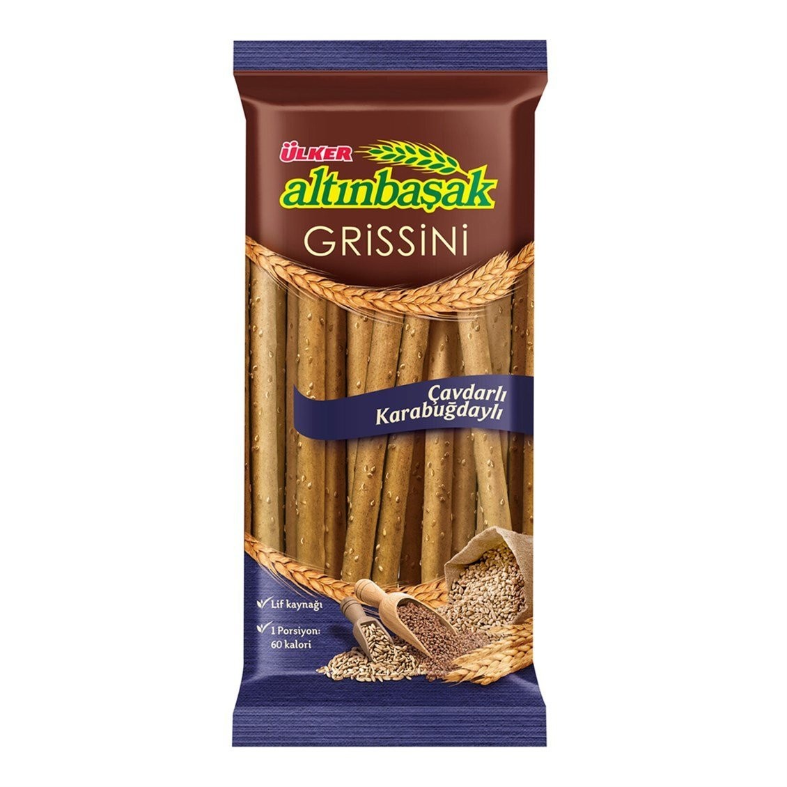 Ülker Altınbaşak Grissini Çavdarlı Karabuğdaylı Kraker 125 Gr 12'li