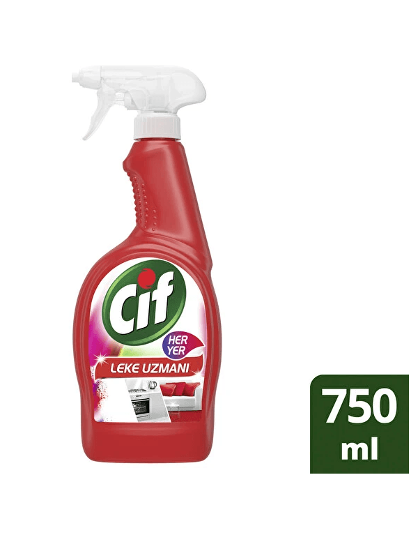 Cif Leke Uzmanı Sprey Temizleyici 750 Ml