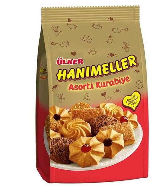 Ülker Hanımeller Asorti Poşet Kurabiye 150 Gr 12 Adet
