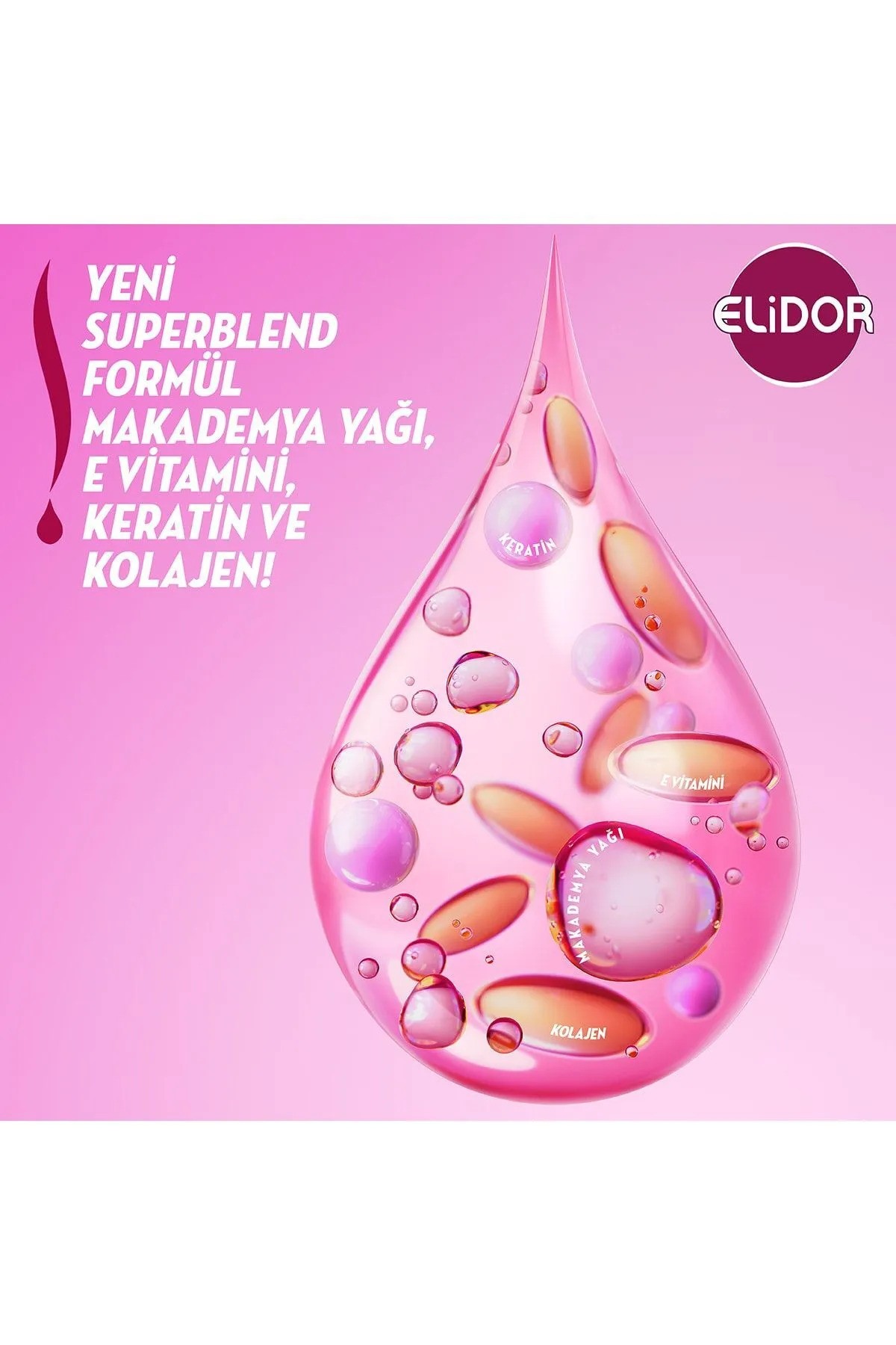 Elidor Güçlü Ve Parlak Serum Bakım Kremi 350 Ml