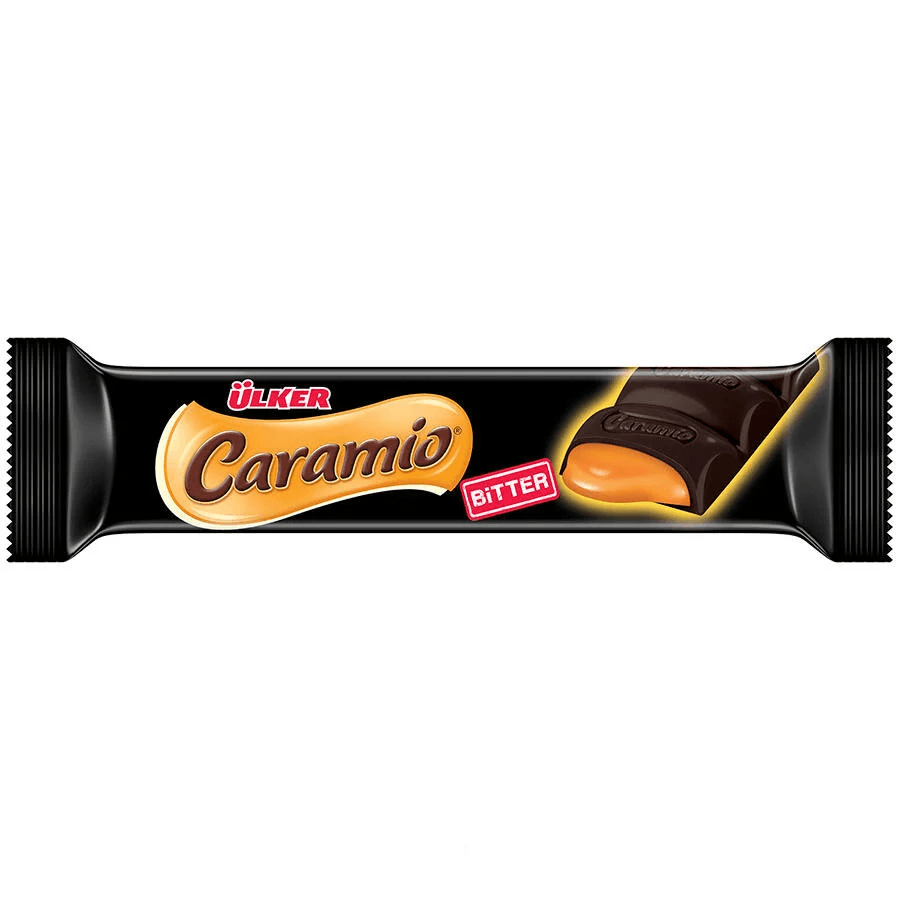 Ülker Caramio Karamel Dolgulu Bitter Çikolata 32 Gr 24'lü