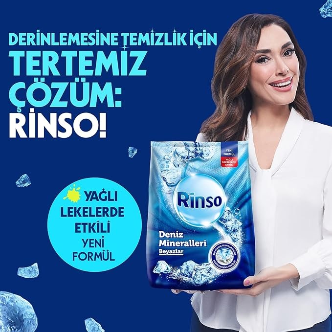 Rinso Matik Beyazlar 40 Yıkama 6 Kğ