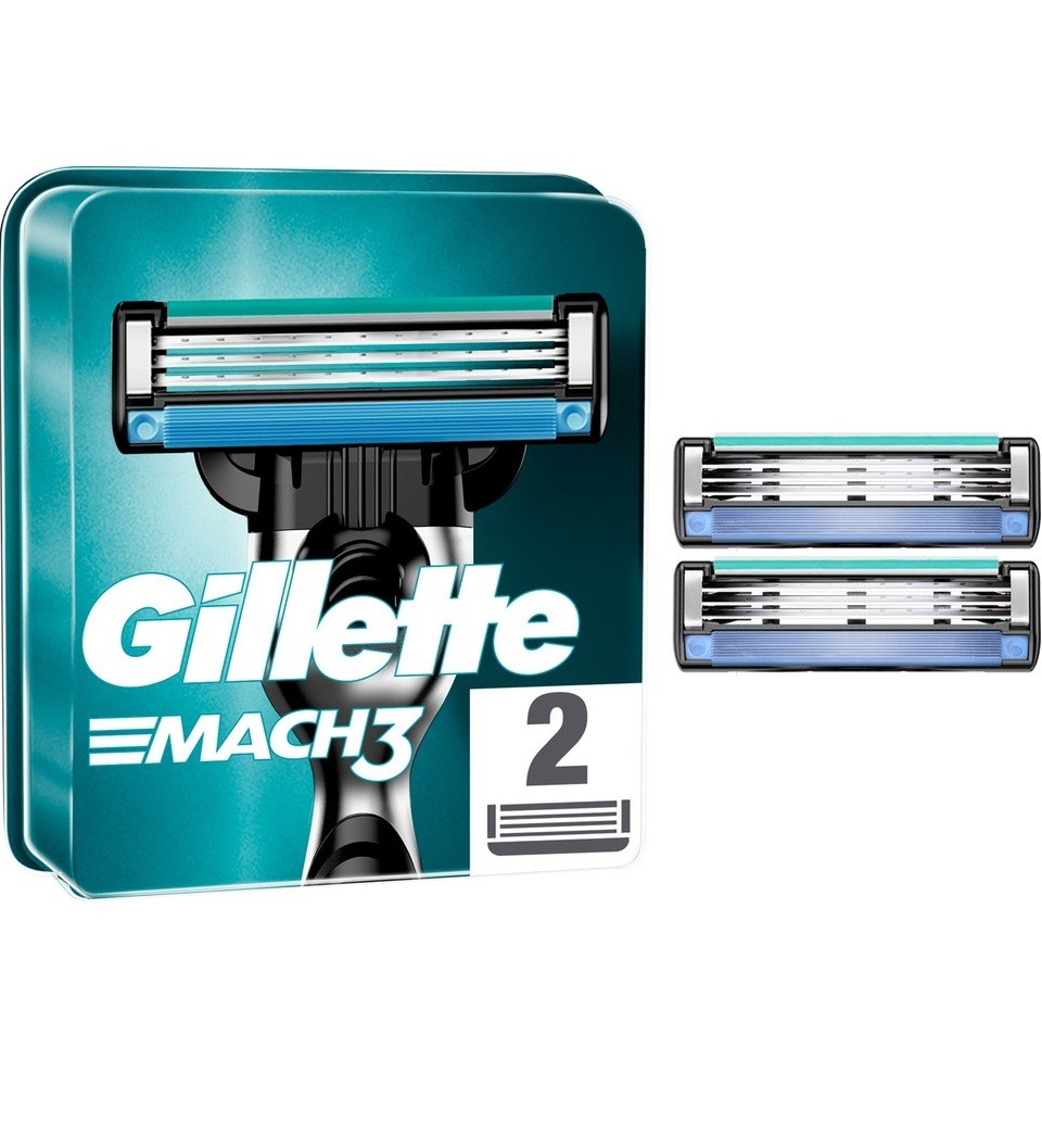 Gillette Mach3 Yedek Tıraş Bıçağı 2 Adet