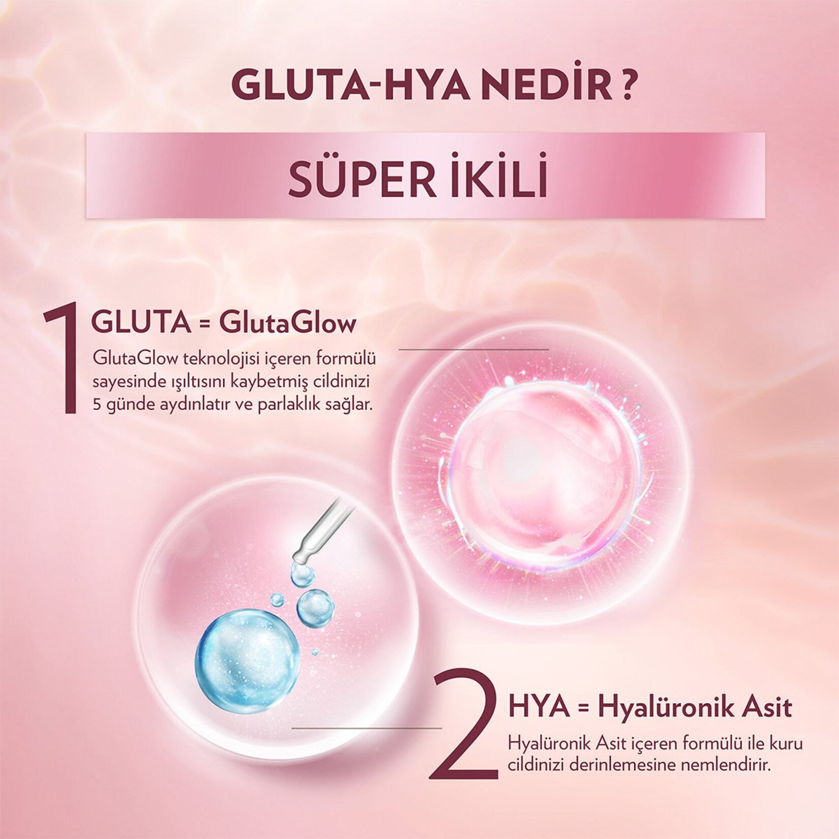 Vaseline Gluta-Hya Canlandırıcı Parlaklık Serum Etkili Losyon 200 Ml