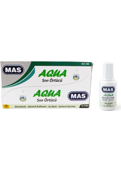 Mas Sıvı Daksil 20 Ml Kod:460 10 Adet