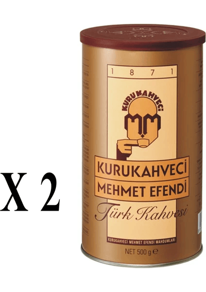 Kuru Kahveci Mehmet Efendi Türk Kahvesi 500 Gr * 2