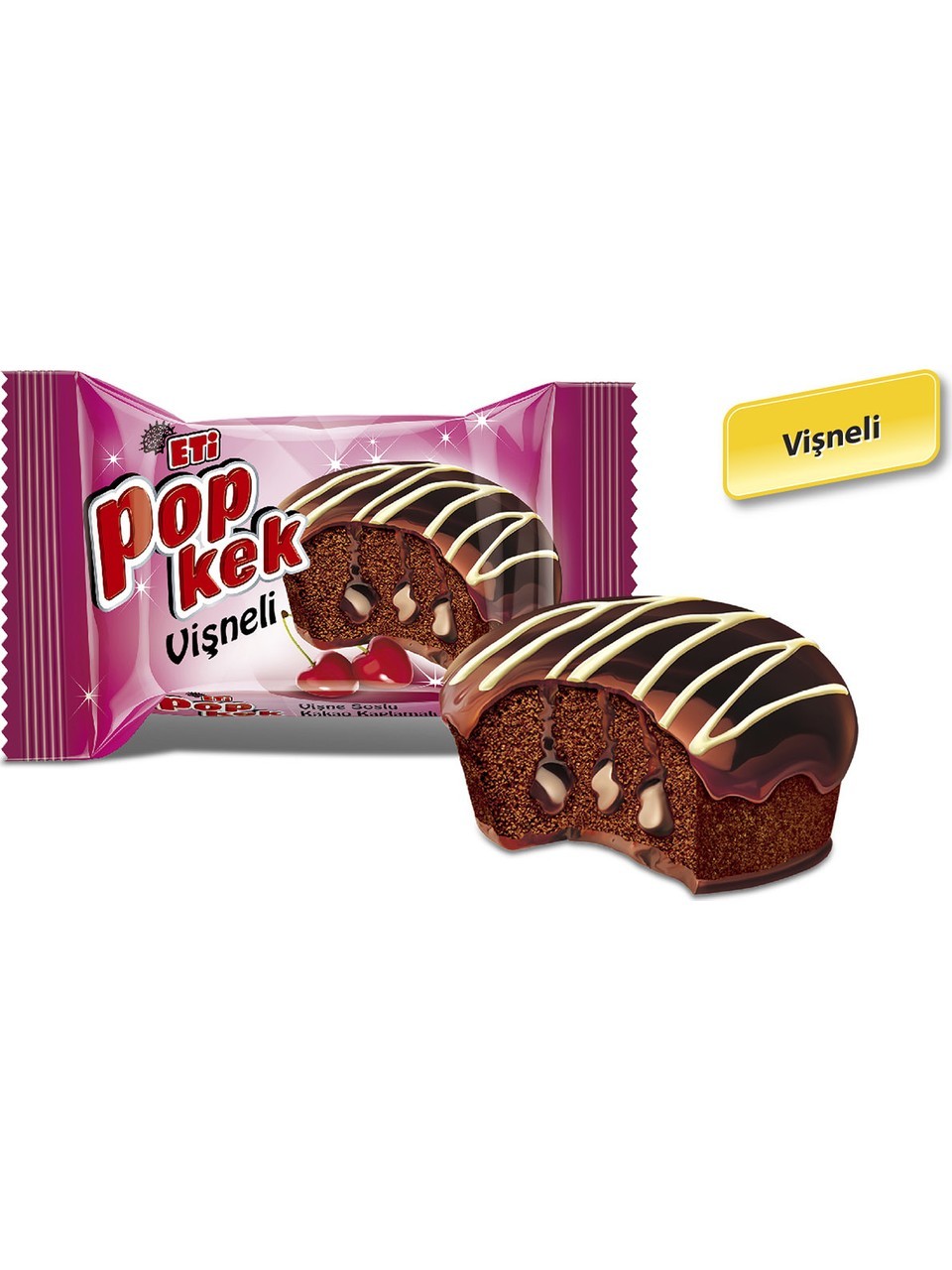 Eti Popkek Vişneli 60 Gr 24 Adet