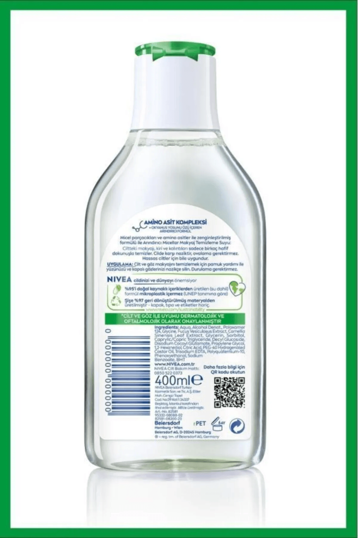 Nivea Micellar Makyaj Temizleme Suyu 400 Ml