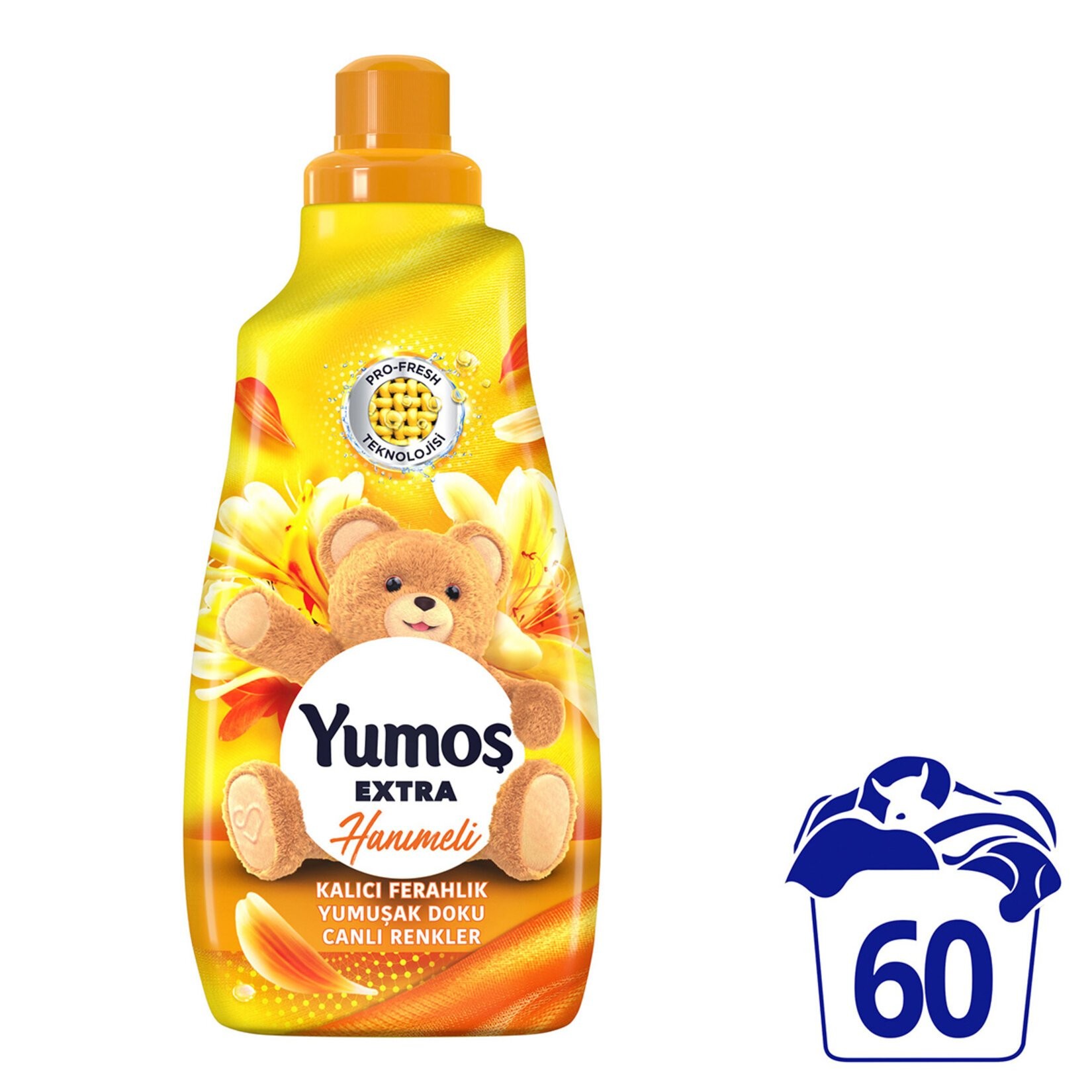 Yumoş Extra Konsantre Yumuşatıcı 60 Yıkama 1440 ML