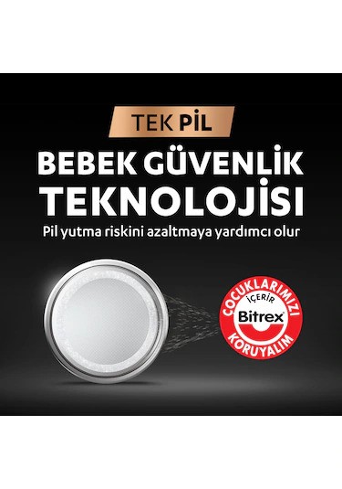 Duracell Code:CR2025 Lityum Düğme Pil 2'li Paket