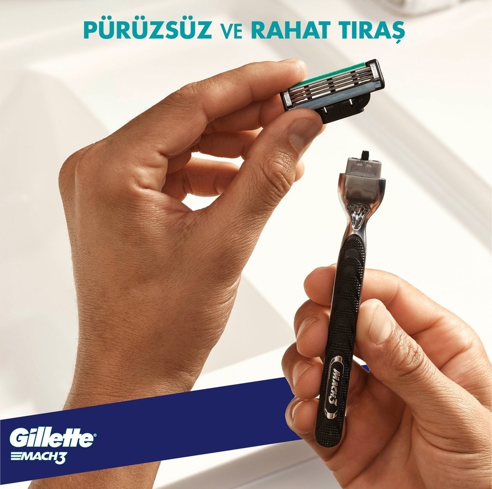 Gillette Mach3 Yedek Tıraş Bıçağı 2 Adet